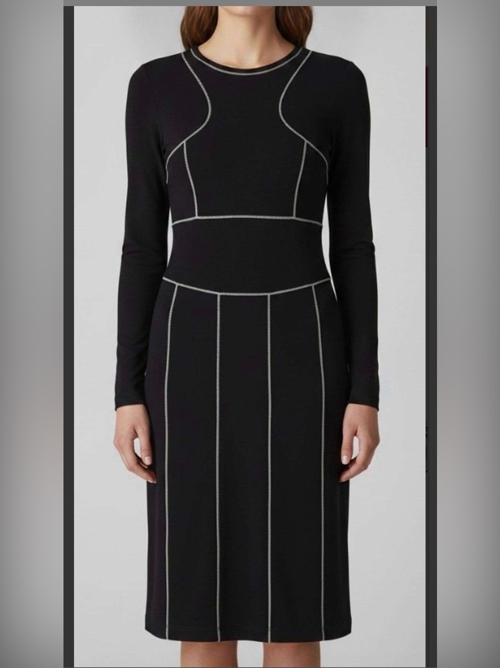 🖋️Maison Margiela Dress with Contrast Stitching